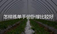 怎样练单手俯卧撑比较好呢？